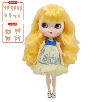 Кукла ICY DBS Blyth BJD1/6 с шарнирным телом 30 см, рыжие короткие волосы, в комплекте ручной набор AB в подарок для девочек. № BL1200