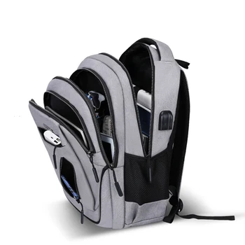 Мужская сумка для ноутбука, большой рюкзак, USB, мужские дорожные сумки, Компьютерная школьная сумка, деловая сумка, Оксфордский водонепроницаемый рюкзак, рюкзак для колледжа