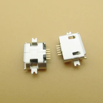 500X Разъем Mini USB SMD/тип раковины Разъем Micro USB Разъем для зарядки для мобильного телефона ZTE/OPPO/Samsung/Nokia, планшета