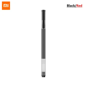 Оригинальная гелевая ручка Xiaomi Mijia Super Durable для письма 0,5 мм Bullet Smooth Mi Sign Pens School Office Japan Красно-черная чернильная ручка