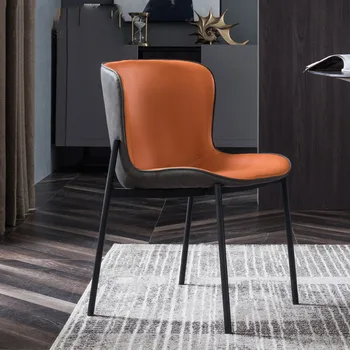 Современные минималистичные обеденные стулья Роскошные обеденные стулья из кованого железа в скандинавском стиле, кухонная мебель Sillas De Comedor на заказ
