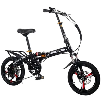 16-дюймовый складной велосипед, ультралегкий портативный Складной велосипед для взрослых и детей, для мальчиков и девочек