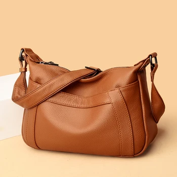 Новый корейский модный тренд, роскошные дизайнерские сумки, женская повседневная винтажная сумка-тоут, Женская сумка через плечо.