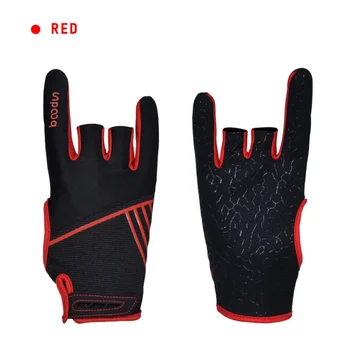 Противоскользящие перчатки для фитнеса, удобные полупальцевые перчатки для боулинга