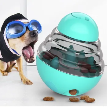 Игрушка для собак и кошек, стакан для раздачи еды, принадлежности для раздачи еды, Щенячьи Скрипучие игрушки, мячи, игра для собак, интерактивный собачий мяч