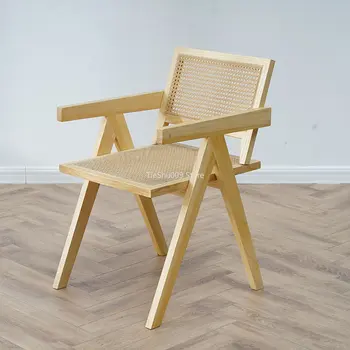 Деревянные обеденные стулья Nordic, мобильные дизайнерские Эргономичные складные обеденные стулья, трон, Роскошная мебель для дома Sillas Comedores