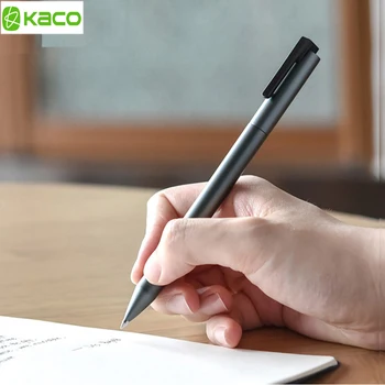 Ручки для подписи KACO Metal MI Pens 0,5 мм, Ручки для подписи PREMEC Smooth Швейцария, Заправка MiKuni Япония, черные чернила