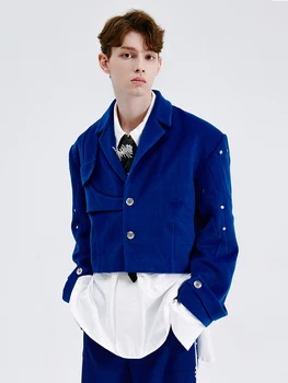 A1706 Модные мужские пальто и куртки 2023 Подиум Роскошный известный бренд Европейский дизайн Мужская одежда для вечеринок