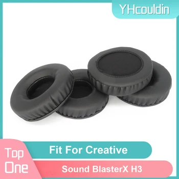 Амбушюры для наушников Creative Sound BlasterX H3, вкладыши, мягкие подушечки, Пенопластовые амбушюры, черные