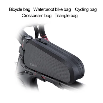 Велосипедная сумка Водонепроницаемая Велосипедная сумка Горный комплект Велосипедная сумка сумка для перекладин Треугольная сумка Велосипедное снаряжение