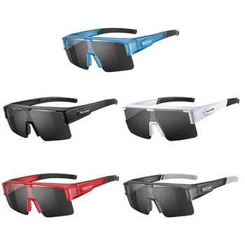 WEST BIKING Подходит поверх очков для близорукости, солнцезащитных очков с поляризацией UV400, солнцезащитных очков для мужчин и женщин, для вождения на открытом воздухе, солнцезащитных очков с антибликовым покрытием