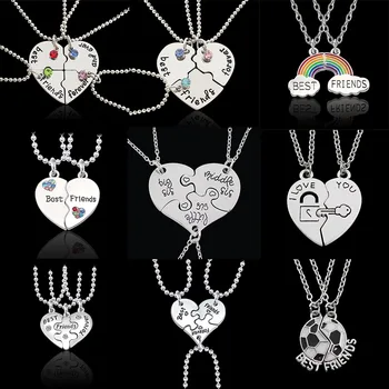Модные ожерелья с подвеской для влюбленной пары 
