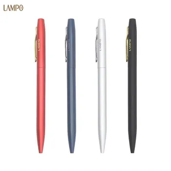 Гелевая ручка LAMPO 0,5 ММ Черная ручка-пуля Mijia Signing Pen Металлическая ручка Офисные школьные письменные принадлежности канцелярские принадлежности Kawaii