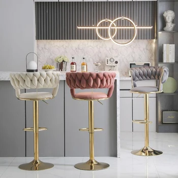 Дизайнерский стул для гостиной в скандинавском стиле, Ресторан, Роскошные дизайнерские Кухонные обеденные стулья, Передвижные обеденные гарнитуры для мебели El Hogar