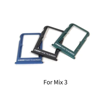 Для Xiaomi Mi Mix 3 Лоток для SIM-карты, слот, держатель, разъем адаптера, запасные части