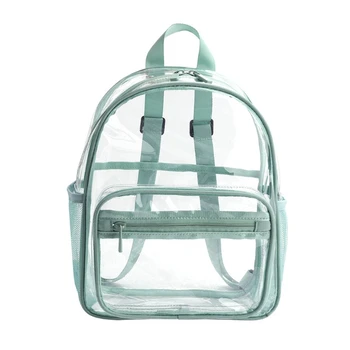 Женский рюкзак, прозрачная сумка из ПВХ, женская модная сумка для студентов колледжа, дорожный рюкзак