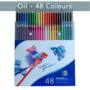 Водорастворимые цветные карандаши Акварельные Профессиональные карандаши для рисования от руки