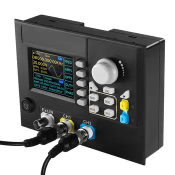 Счетчик генератора сигналов 60 МГц, встраиваемая двухканальная функция, высокоточный измеритель частоты генератора сигналов произвольной формы DDS