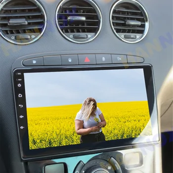 9-дюймовый Автомобильный Мультимедийный Плеер Android для Peugeot 308 308SW 408 RCZ с поддержкой стерео GPS-Навигации BT WIFI FM Wireless Carplay