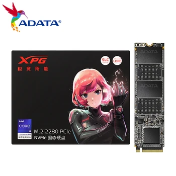 ADATA 1 ТБ 512 ГБ S20 PCIe Gen3x4 Nvme 1,3 256 ГБ M.2 2280 Внутренний Твердотельный накопитель скорость чтения до 2000 МБ/с Для Портативных ПК