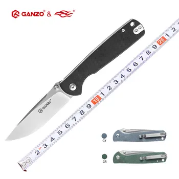 Ganzo G6805 FBKNIFE 57HRC 8CR14 Лезвие G10 Ручка Складной Нож Для Выживания Кемпинг Охотничий Карманный Нож Тактический EDC Открытый Инструмент