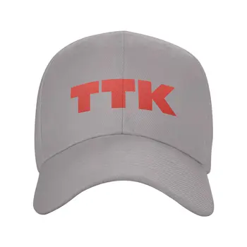 Повседневная джинсовая кепка с графическим принтом TransTeleKom, Вязаная шапка, Бейсболка