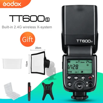 Godox TT600S GN60 2,4 G Камера Вспышка Speedlite 2,4 G Беспроводная X Система для Зеркальной камеры Sony a7II a7 a7r a7s A6000 A6300 A7MII