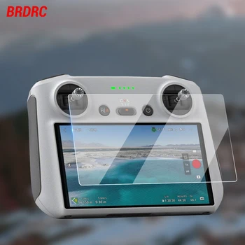 BRDRC Для DJI Mini 3 Pro/Mavic 3 Classic/2 Pro Zoom Drone Экран Дистанционного Управления Стеклянная Защитная Пленка DJI RC/RC PRO Аксессуар