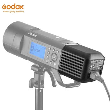 Адаптер источника питания Godox AC400 от 100 до 240 В переменного тока с кабельным адаптером для Witstro AD400Pro Monolight