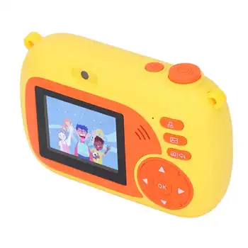 камера термопечати Мгновенная камера Selfie Camcorder Игрушка с 2,4-дюймовым HD-экраном для детей, подарки на День рождения, Рождественские Подарки, цифровая камера