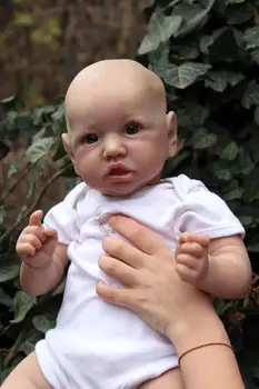NPK 55 см Рождественский подарок новорожденная кукла Саския реалистичная детальная ручная роспись, настоящая мягкая на ощупь милая детская коллекционная кукла
