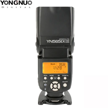 Беспроводная Ведущая и Ведомая TTL-вспышка Speedlite YONGNUO YN-565EX YN565EX III с высокоскоростной синхронизацией для Цифровых Зеркальных Фотокамер Canon Nikon