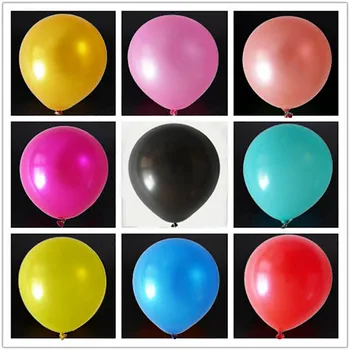 100шт красный черный воздушный шар 12 дюймов 2,8 г Жемчужный Латексный воздушный шар Надувной Воздушный шар С Днем Рождения Украшение Свадебной вечеринки Воздушный шар