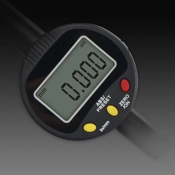 12,7 мм ABS Микрон цифровой индикатор электронный индикатор 0-12,7 мм 0,01 мм Цифровой датчик Прецизионные инструменты