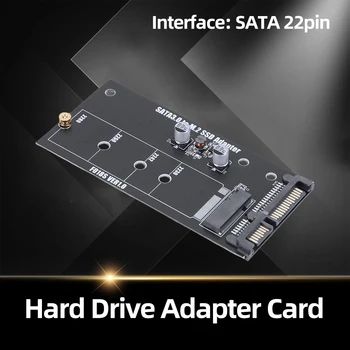 M.2 SATA Адаптер 22 Pin M2 К SATA3 Адаптеру Не Требуются Драйверы Программного Обеспечения SSD Карта Преобразования Твердотельного Накопителя для ПК Ноутбука