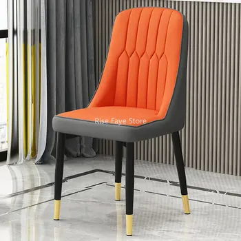 Современный обеденный стул с акцентом, Столовая, Кухня, гостиная, Скандинавский стул, Дизайнерская Портативная мебель для дома Sillas De Comedor MZY