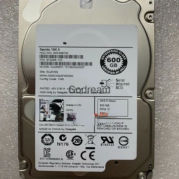 Для DELL R620 R630 R810 R820 R830 серверный жесткий диск 600G 10K SAS 2,5-дюймовый