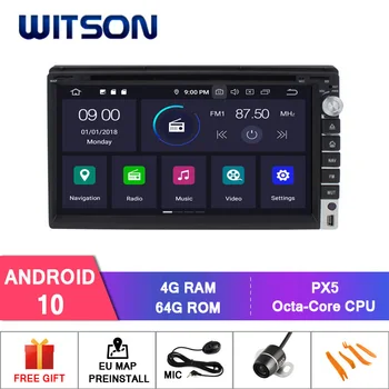 WITSON Android 10 Автомобильный GPS-плеер Для NISSAN QASHQAI/Tiida/PALADIN Автомобильный Мультимедийный Плеер Стерео АвтоАудио GPS Навигация DVD