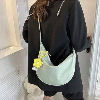 Роскошные дизайнерские кошельки и сумки Женские сумки через плечо для женщин 2023 Новая высококачественная сумка-мессенджер Half Moon Sac