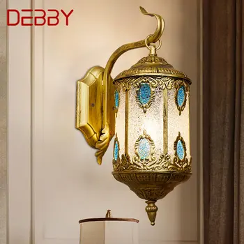 Настенный светильник DEBBY в Средиземноморском Богемном стиле, Креативный Светильник, Бра, Светодиодный Декор для Дома, Спальни