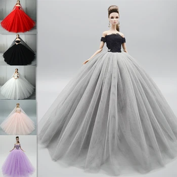 Модная 30-сантиметровая кукольная одежда с открытыми плечами, пышное платье, кукольная одежда для 1/6 kurhn FR Xinyi, детские игрушки, подарок для девочек