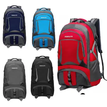 Новая дорожная походная сумка объемом 60 л, Водонепроницаемая Спортивная сумка для активного отдыха, Большой рюкзак, Школьная сумка, Спортивная сумка для багажа