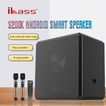 Ibass Android Smart Bluetooth Колонки Музыкальный автомат Беспроводной Wi-Fi K-song Аудио HDMI Видео оптоволоконный коаксиальный домашний кинотеатр мощностью 150 Вт