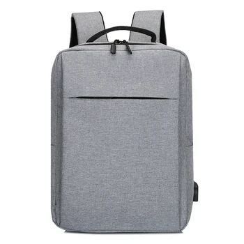 Рюкзак для ноутбука для путешествий с USB-портом для зарядки, прочные деловые рюкзаки большой емкости, подходящие для 15/17-дюймовой сумки для компьютера