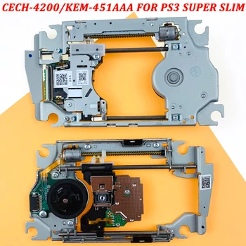 100% Протестированный Новый считыватель лазерных линз KEM-451AAA kem 451aaa для PS3 Super Slim CECH-4200 KES-451 с дековым механизмом