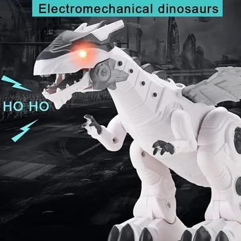 Умные игрушки-динозавры, новое освещение, электрический имитатор звука, детское звуковое освещение, имитирующее механическую походку животного, Тираннозавр Рекс