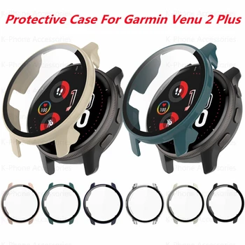 Защитный чехол для экрана Garmin Venu 2 2S Plus, защитная крышка ПК для смарт-часов с полным покрытием для Garmin Venu2 Plus Shell