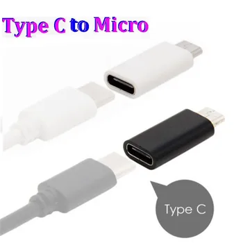 300шт USB 3.1 Type C от Мужчины к Micro USB от Женщины к 8-контактному USB-Разъему Для iphone зарядное Устройство Конвертер Адаптер USB-C