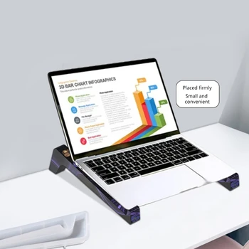 Подставка для ноутбука Форма из эпоксидной смолы Кронштейн для ноутбука Силиконовая форма Инструменты для литья поделок 