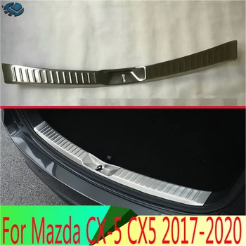 Для Mazda CX-5 CX5 2017-2020 Накладка На Задний Багажник из нержавеющей Стали, Накладка На Порог, Молдинг, Украшение